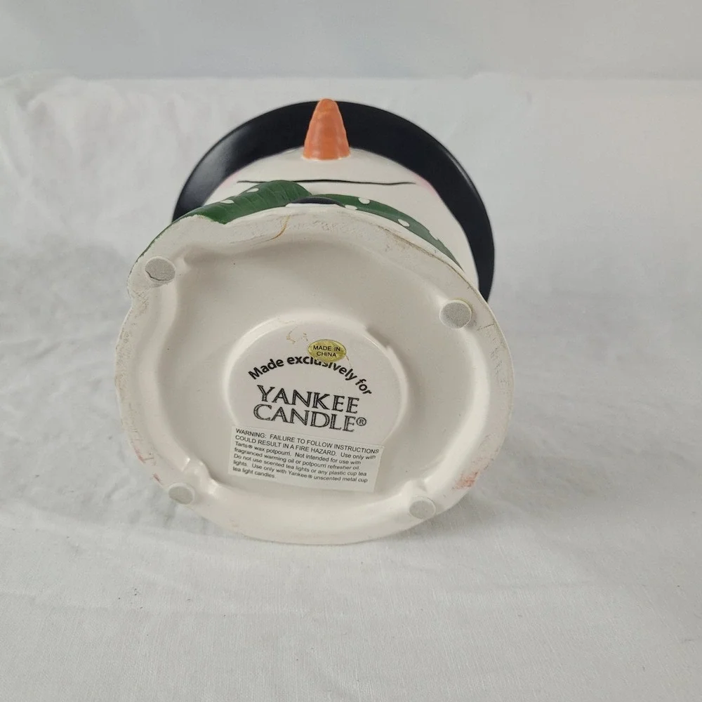 Yankee Candle Snowman Tart/Wax Warmer
